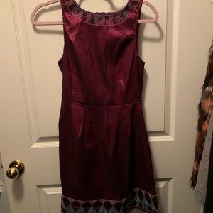 Eggplant/Purple Sleeveless Dress